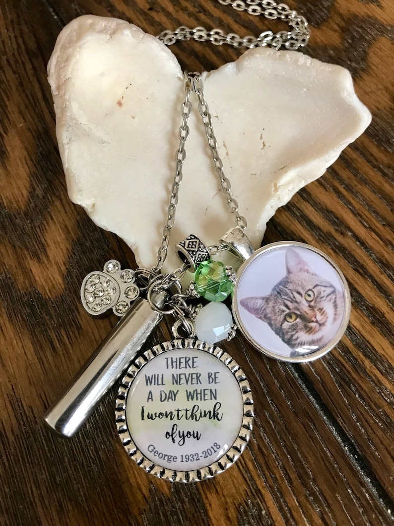 Loss of Pet GIFT Memorial Urn Jewelry There Will Never Be Etsy