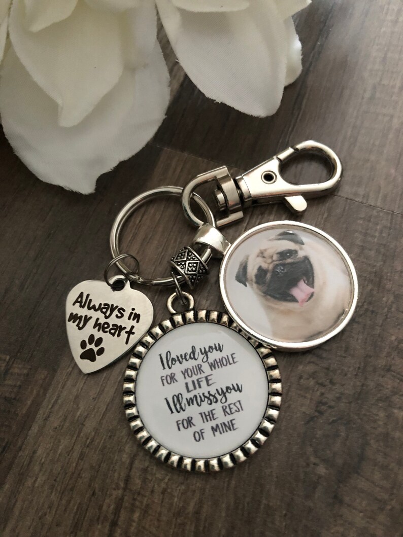 Pet memorial Necklace ~ Sympathy gift ~ Cremation jewelry ~ Ash necklace ~ Personalized Memorial jewelry ~ Loss of pet photo jewelry Custom