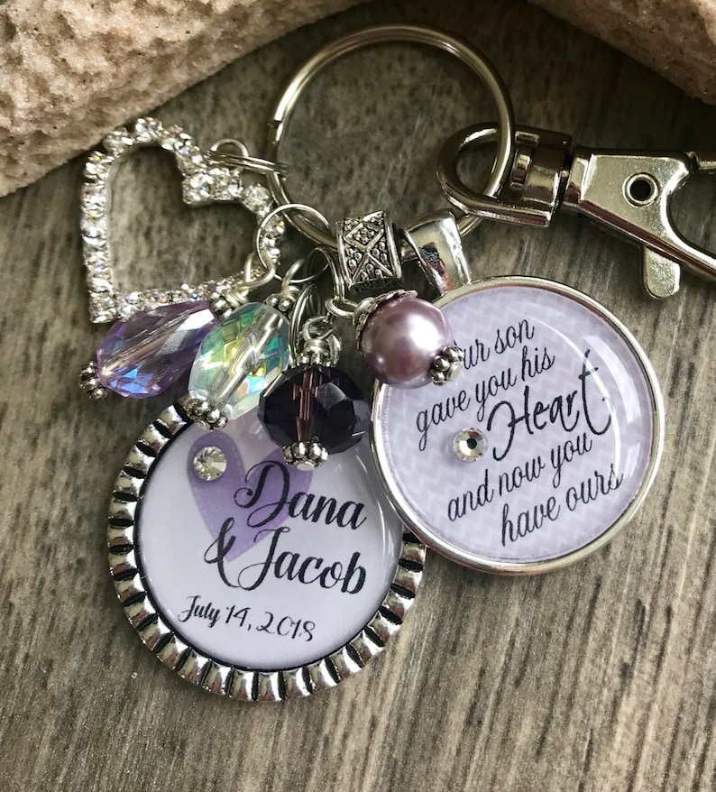 Daughter in law wedding gift Keychain for future daughter