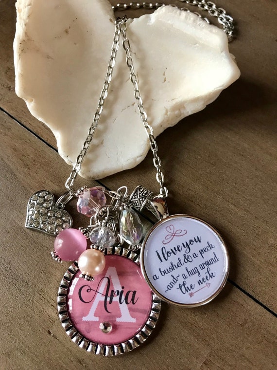 I love you a bushel and a peck best sale jewelry