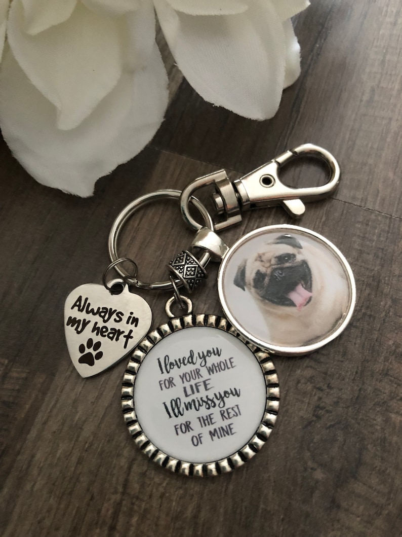 Pet memorial Necklace ~ Sympathy gift ~ Cremation jewelry ~ Ash necklace ~ Personalized Memorial jewelry ~ Loss of pet photo jewelry Custom