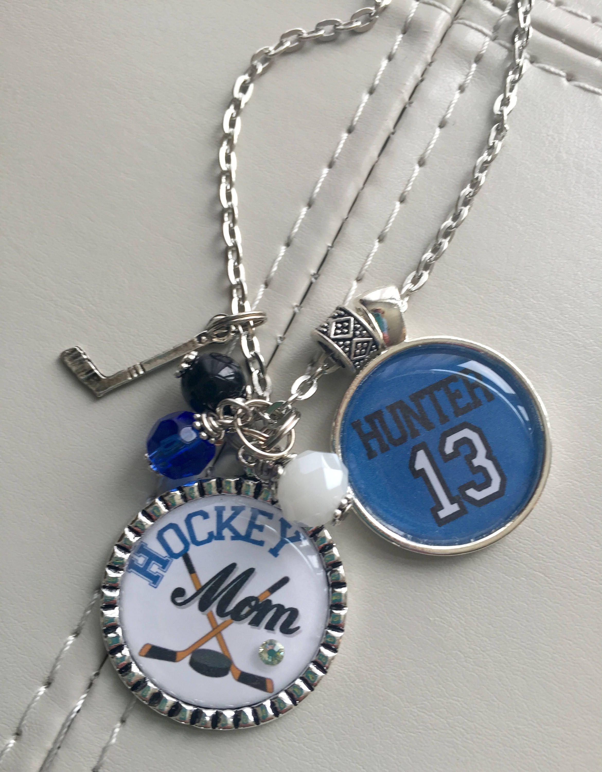 thumbnail interactive-video image 1 of Ice Hockey Goalie Mask Necklace - Perfect Hockey Mom Jewelry & Fan Gift Idea 1 of 13