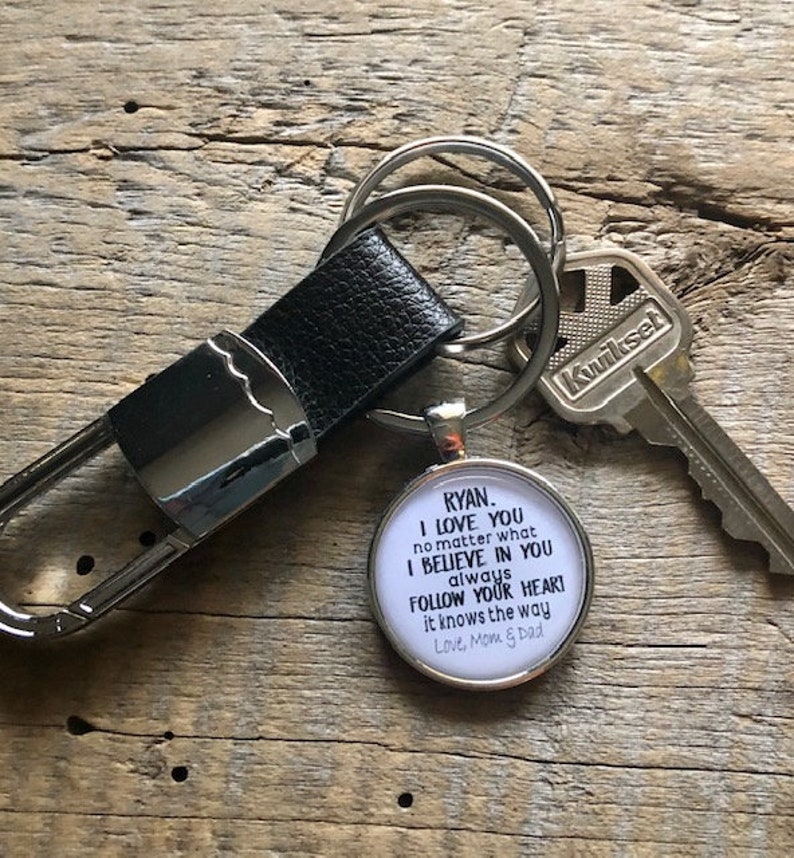 Personalized Keychain for New Driver Gift for Son on 16th Etsy