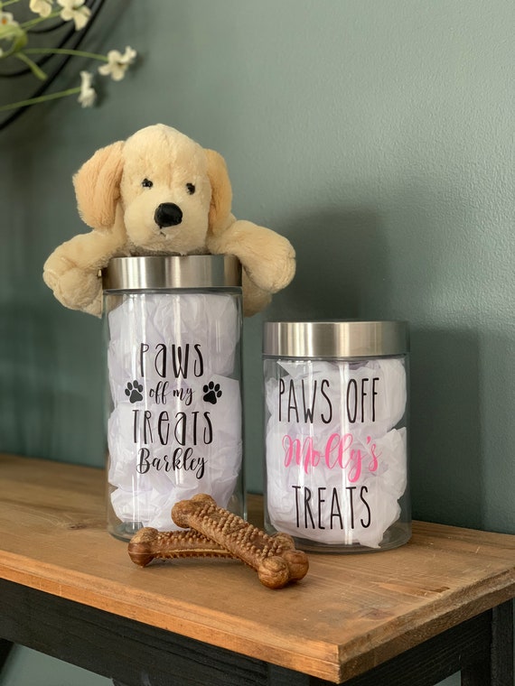 Pet Paws Off Treat Jar Pet Paws Off Treat Jar