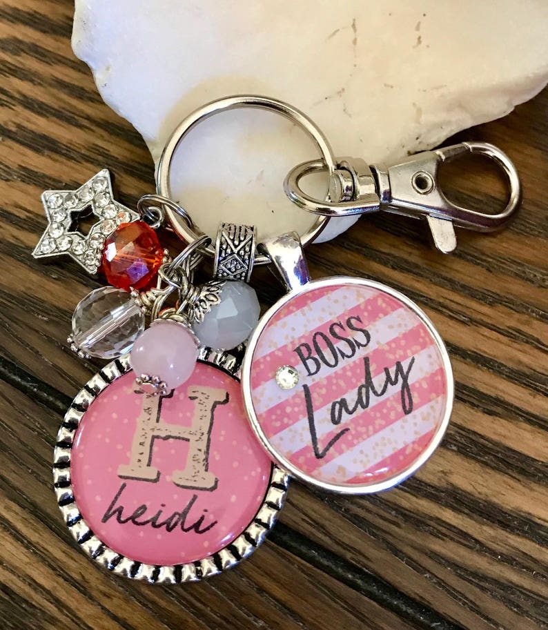 Custom Boss Lady Jewelry Personalized Boss Gift Idea Name Etsy