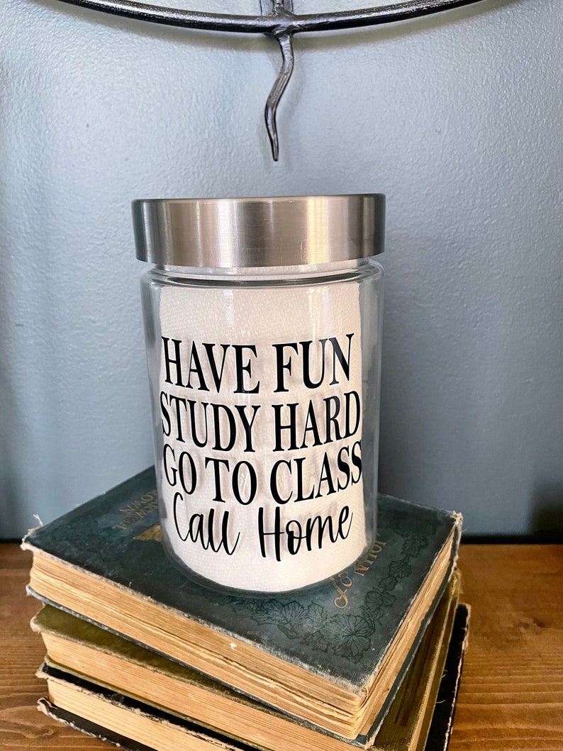 Fun Study Items Have Fun Study Hard Go to Class Call Home, Funny Gift for College ...