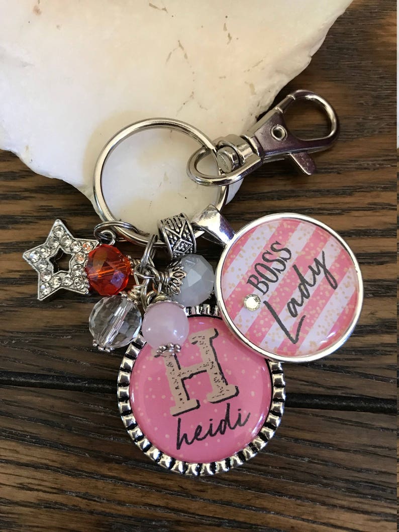 Custom Boss Lady Jewelry Personalized Boss Gift Idea Name Etsy