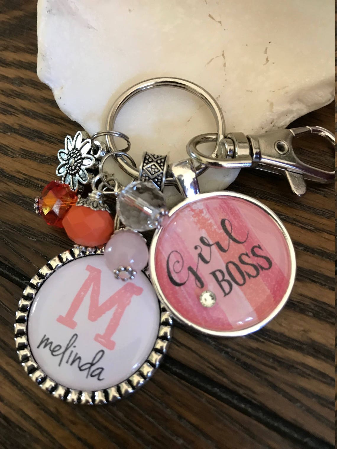 Custom Girl Boss jewelry Personalized boss gift idea Name Etsy