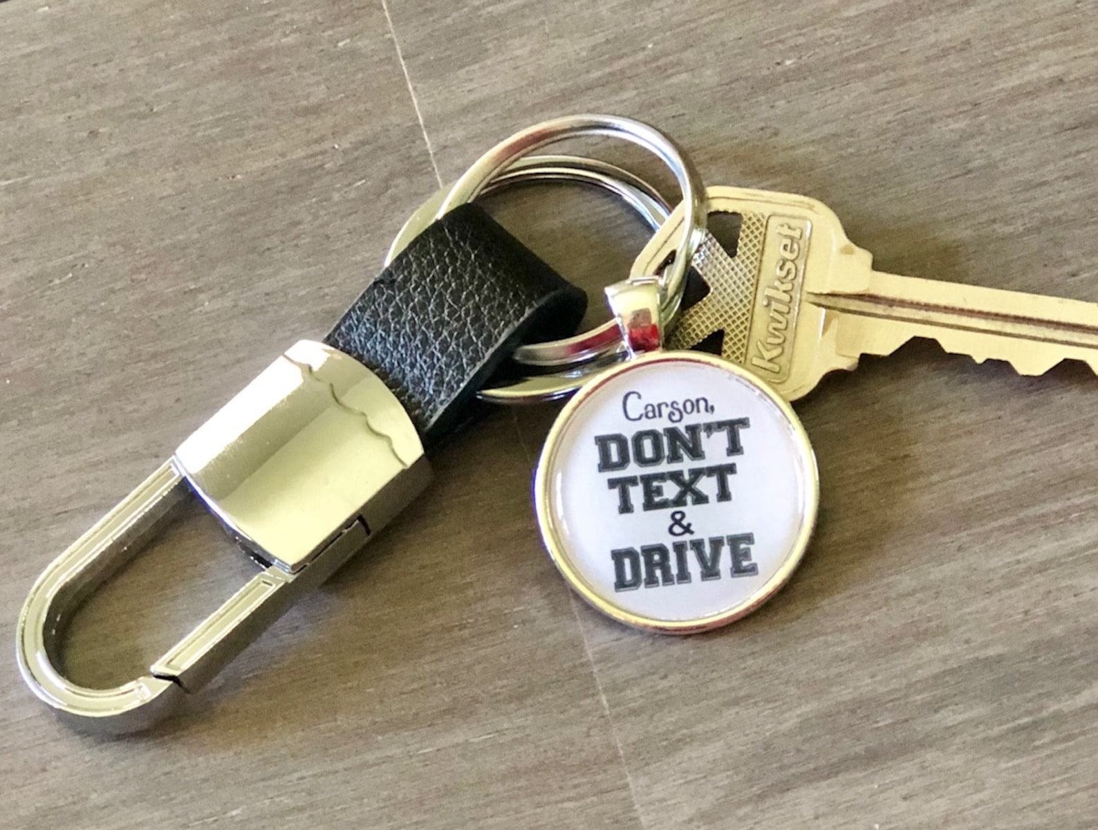 Personalized Keychain for New Driver Gift for 16 Year Old Etsy
