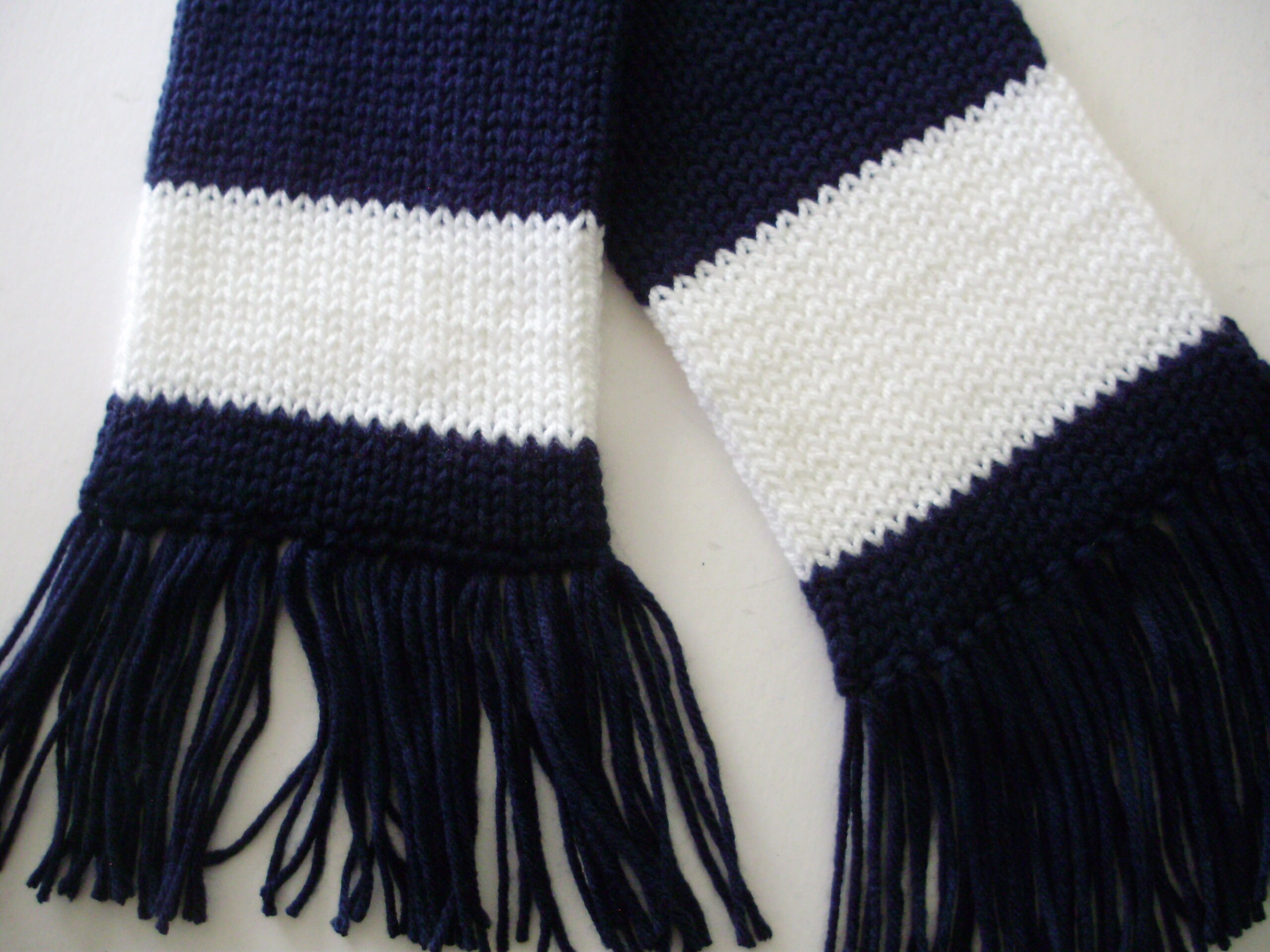 ザリアルマッコイズ SCARF WOOL-KNIT (NAVY) Scarf Wool-Knit Navy