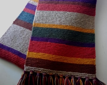 Doctor Who S16/17 Style Acryl Wolle Schal Cosplay 4