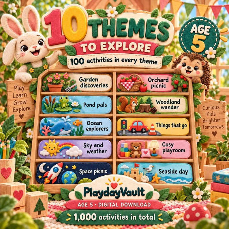 Activities for Age 5 | 1,000 Printable Counting, Letters & Maze ...