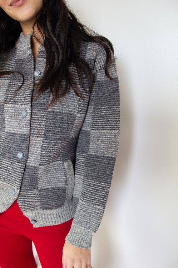 Vintage | English Wool Cardigan | Holiday Sweater