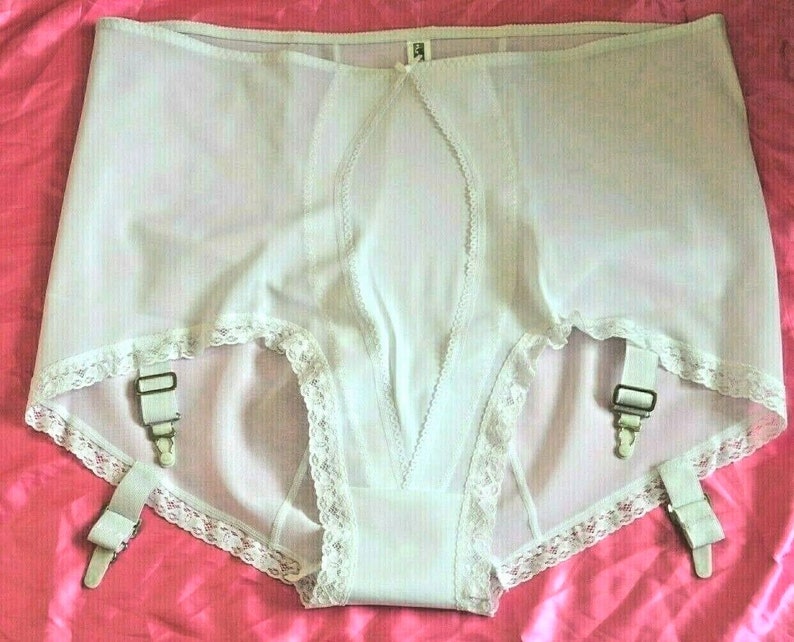 Vintage Shapewear Suspender Panties Control Knickers Xlarge Etsy UK