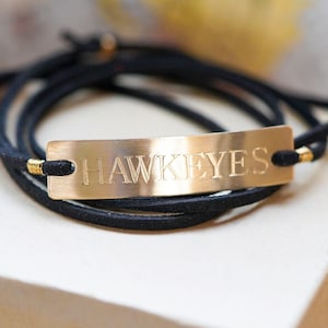 Hawkeyes Gold Bracelet, Iowa Bracelet, Iowa Jewelry, Hawkeye apparel, Womens Jewelry, Iowa Gifts