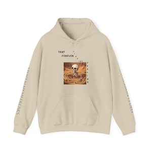 Skelly i QuickSand Depression Artwork Hoodie | Mental Health Awareness Sweatshirt