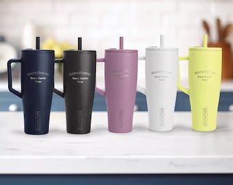 Custom Engraved Commemorative BruMate | 40oz Tumbler with Handle