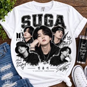 Bts Suga Svg - Etsy