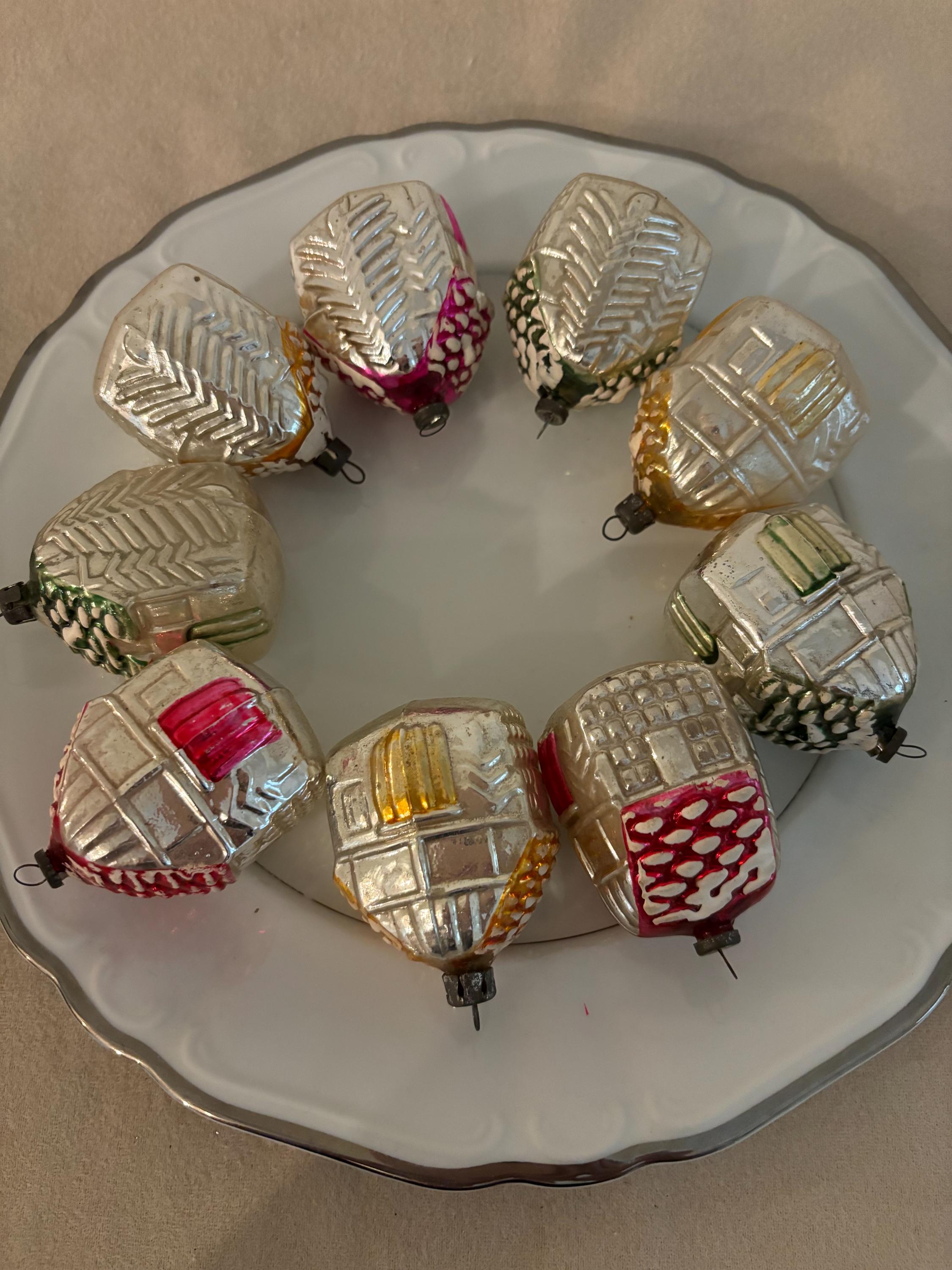 Glass Ornaments 1950s Poland - Etsy