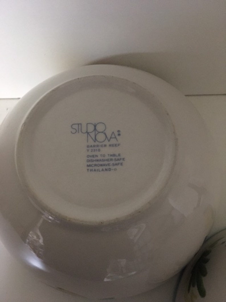 Studio Nova Barrier Reef Mixing or Serving Bowls Set of Two Etsy