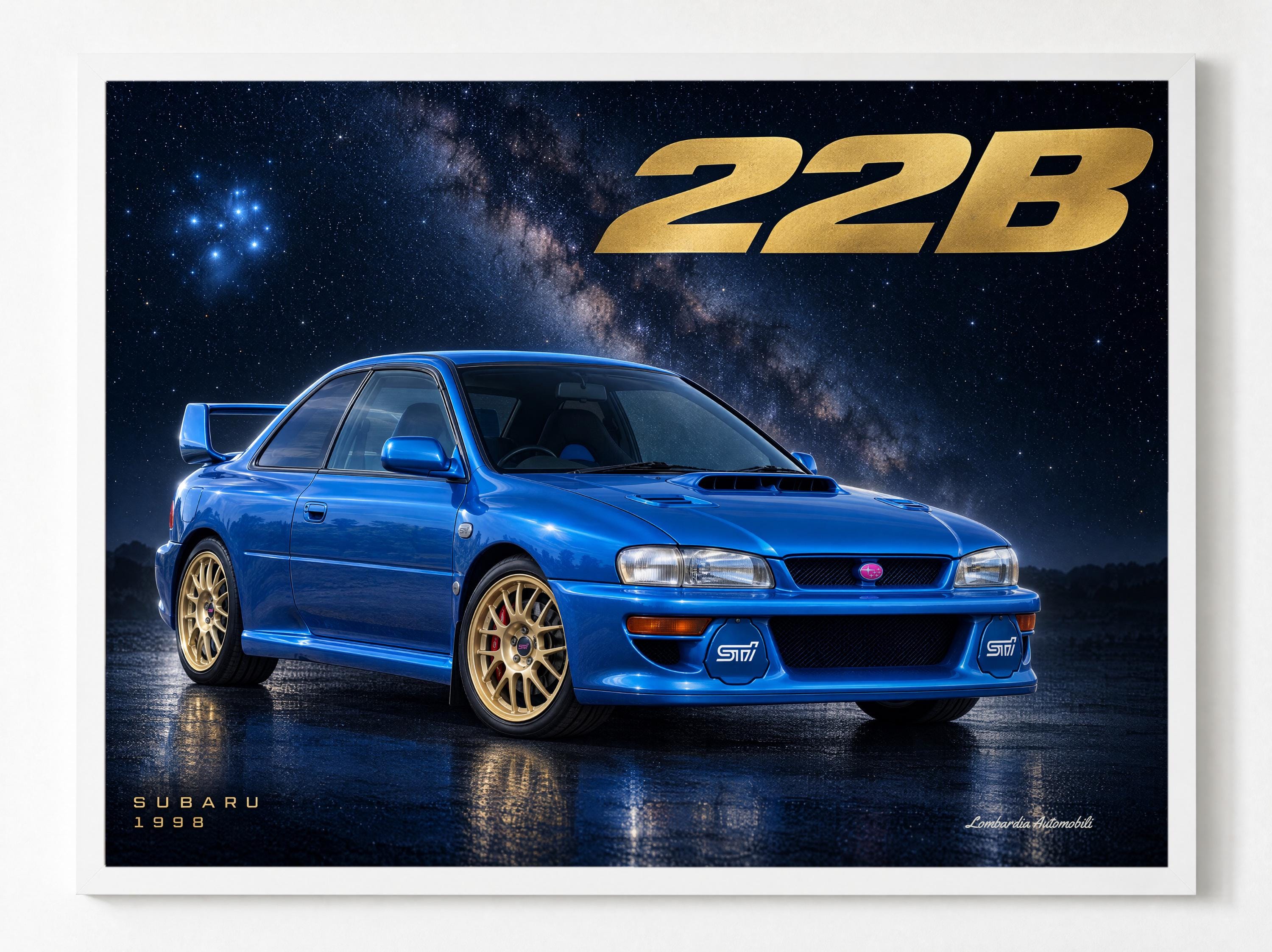 Subaru Impreza Rally Poster - Etsy
