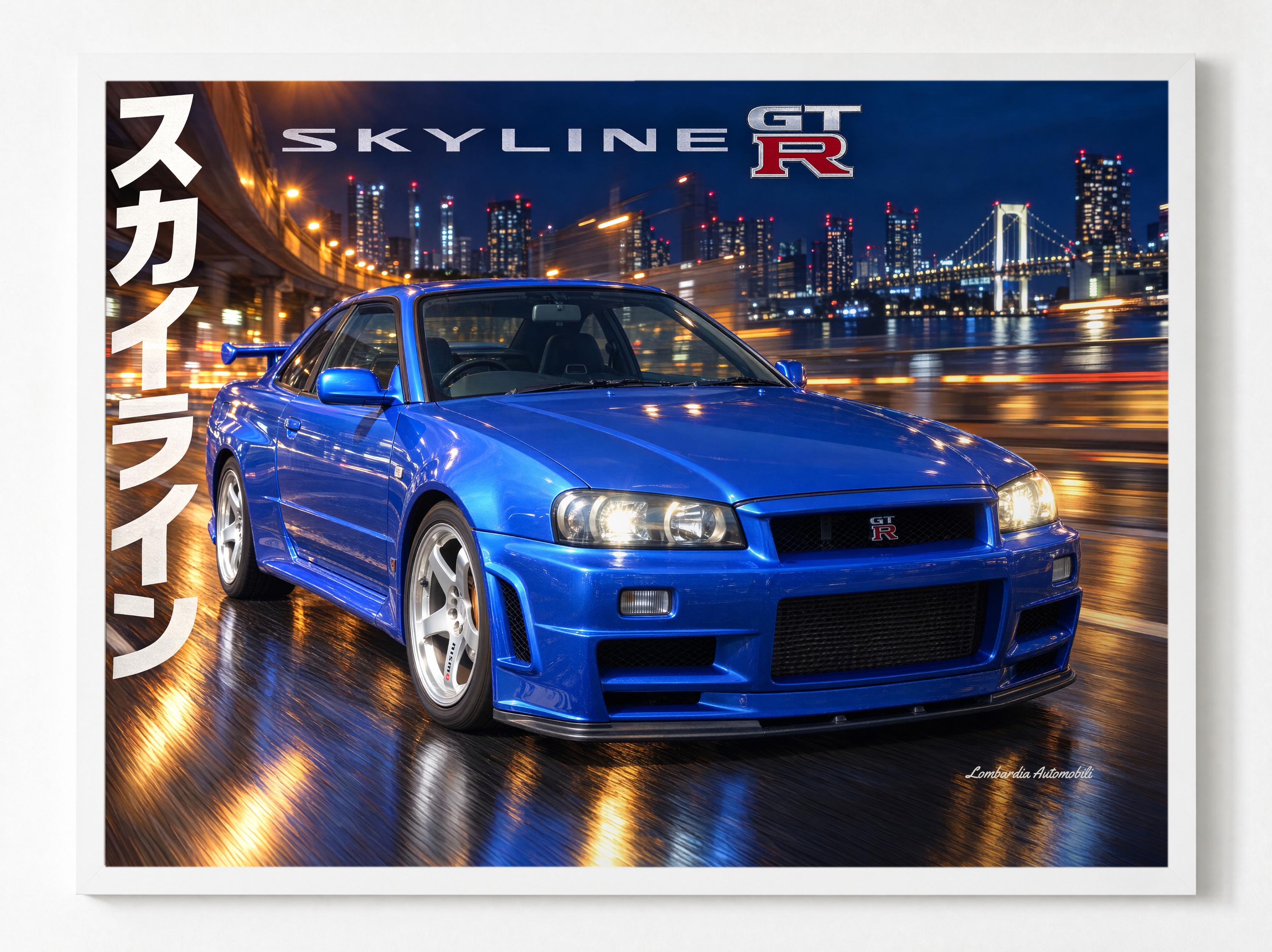 R34ポスター - Etsy 日本