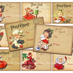 INSTANT DOWNLOAD, Holidays, DIY Printable Christmas Tags, Digital ...