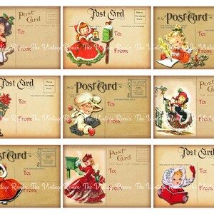 INSTANT DOWNLOAD, Holidays, DIY Printable Christmas Tags, Digital ...