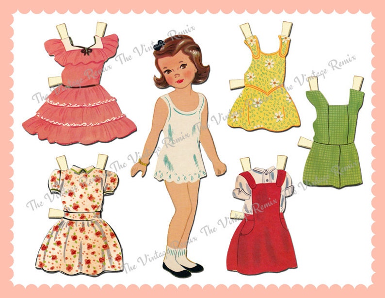 Prompt Down load, Printable Paper Doll, Electronic Collage Sheet, Retro Classic Paper Dolls graphic regarding Printable Vintage Paper Dolls named Fast Down load, Printable Paper Doll, Electronic Collage Sheet, Retro Typical Paper Dolls