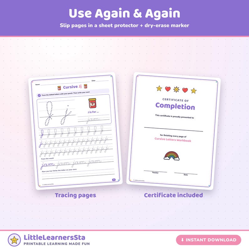 Cursive Y Worksheet.pdf Cahier d'écriture cursive, exercices de traçage de A à Z, 7-10 ans ...