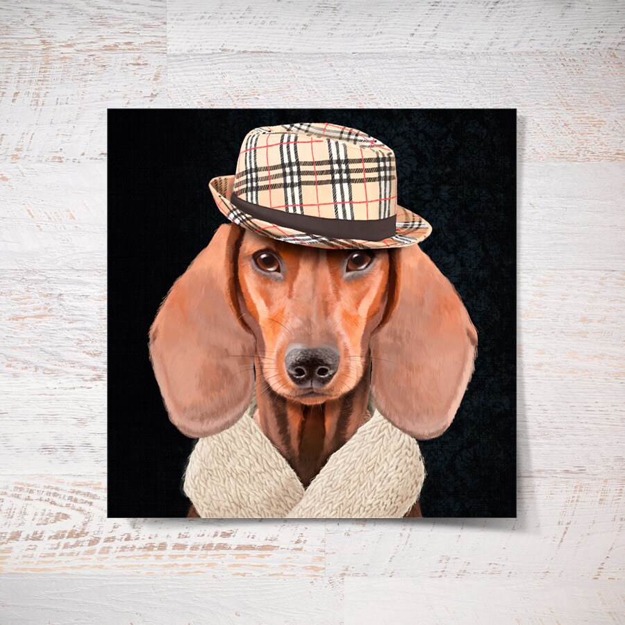 Dachshund print Dachshund poster print pet gift funny print Etsy
