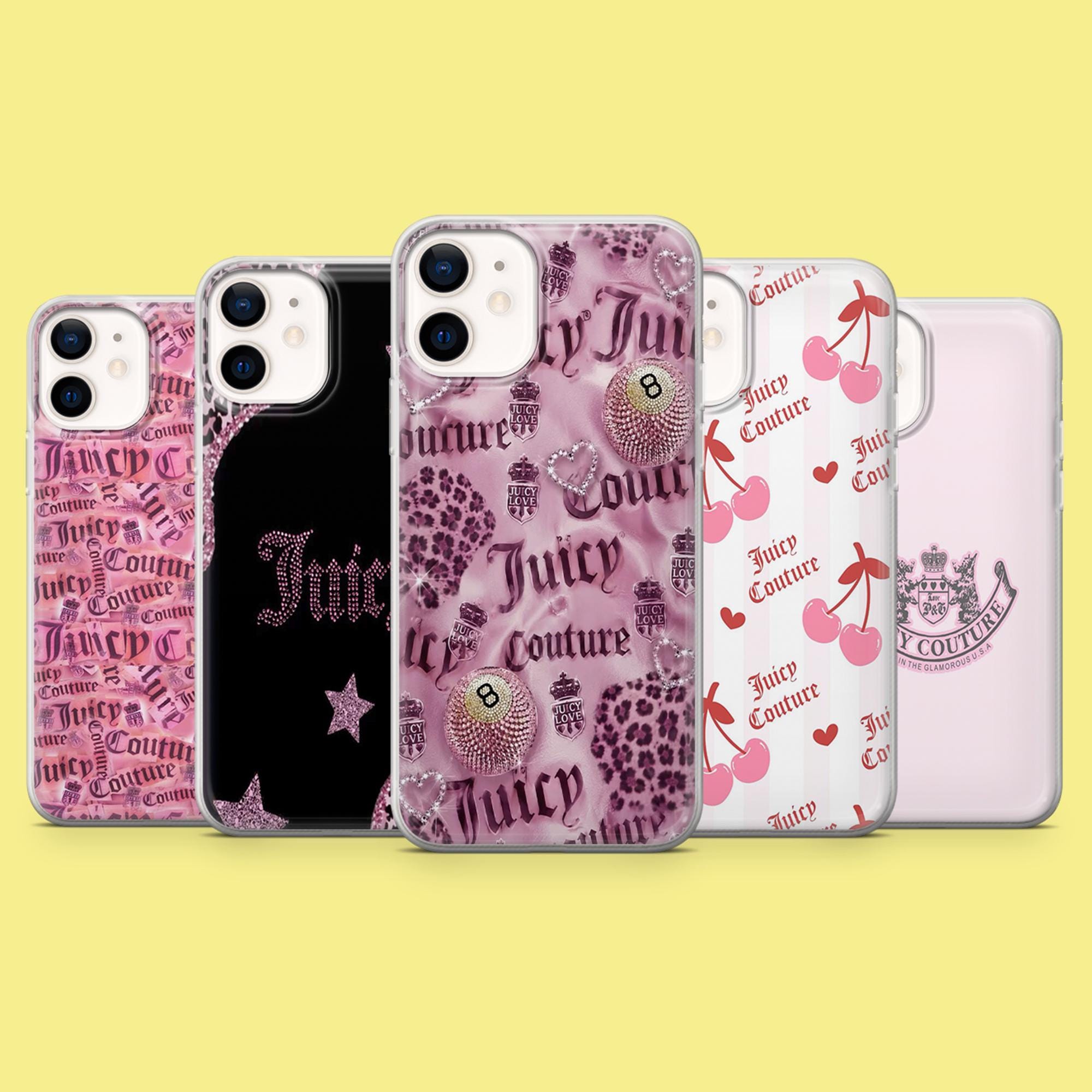 Juicy Couture 携帯電話ケース & ランヤード Juicy Couture Phone Case - Etsy
