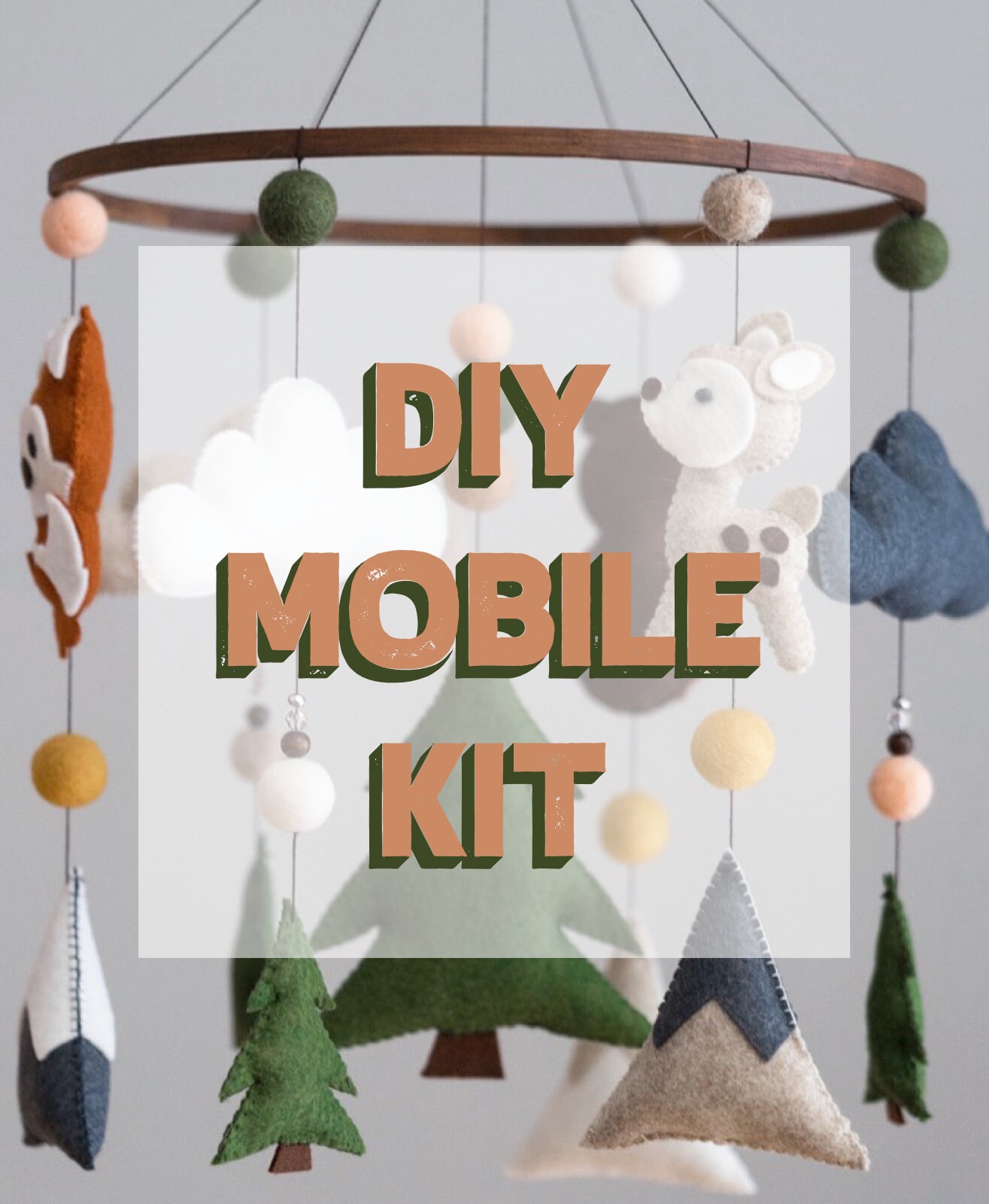 Diy Baby Mobile Kit Etsy De