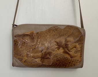 Vintage Carlos Falchi Snakeskin Purse