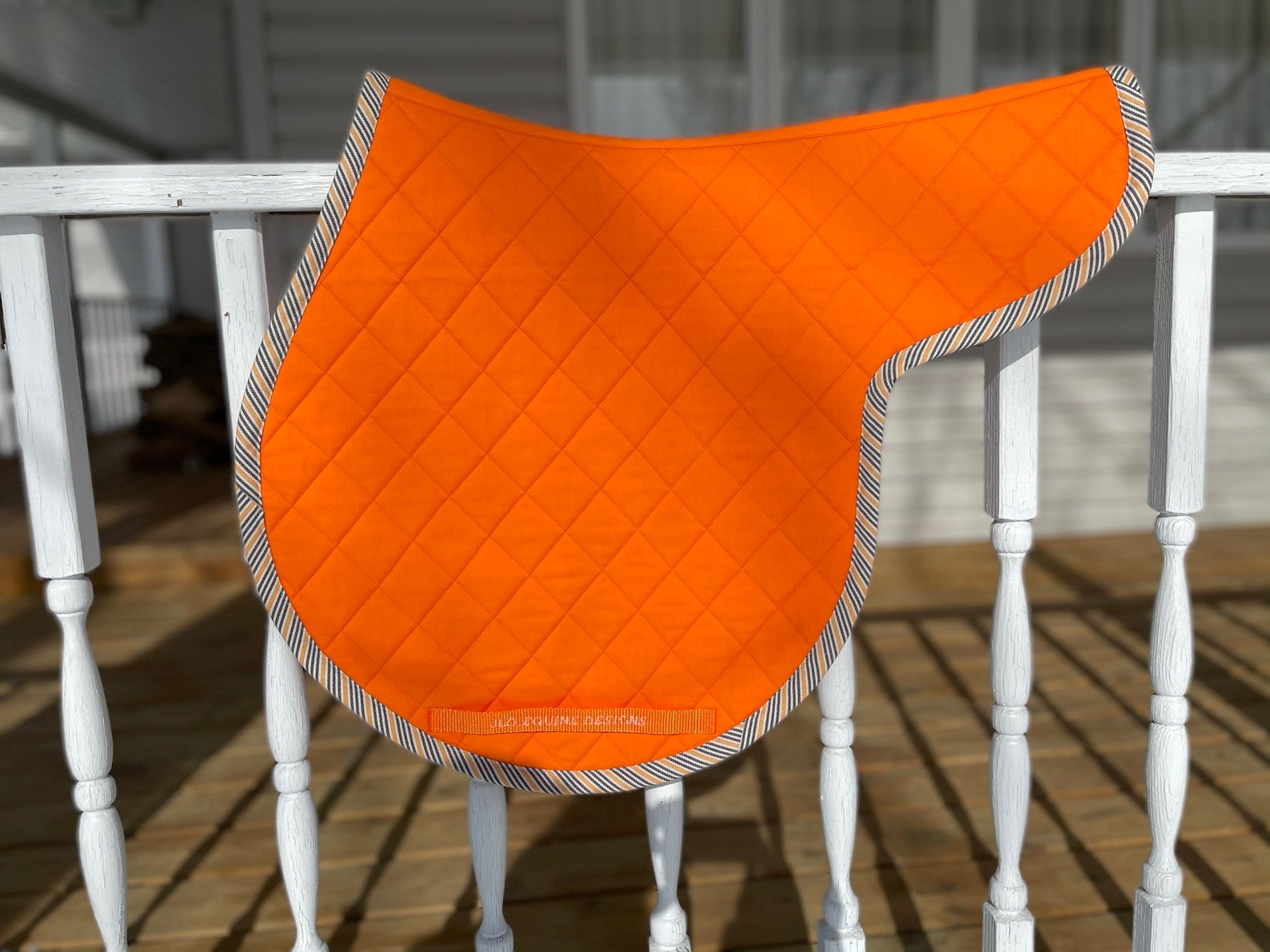 Custom Quilted Contoured All Purpose English Saddle Pad Etsy