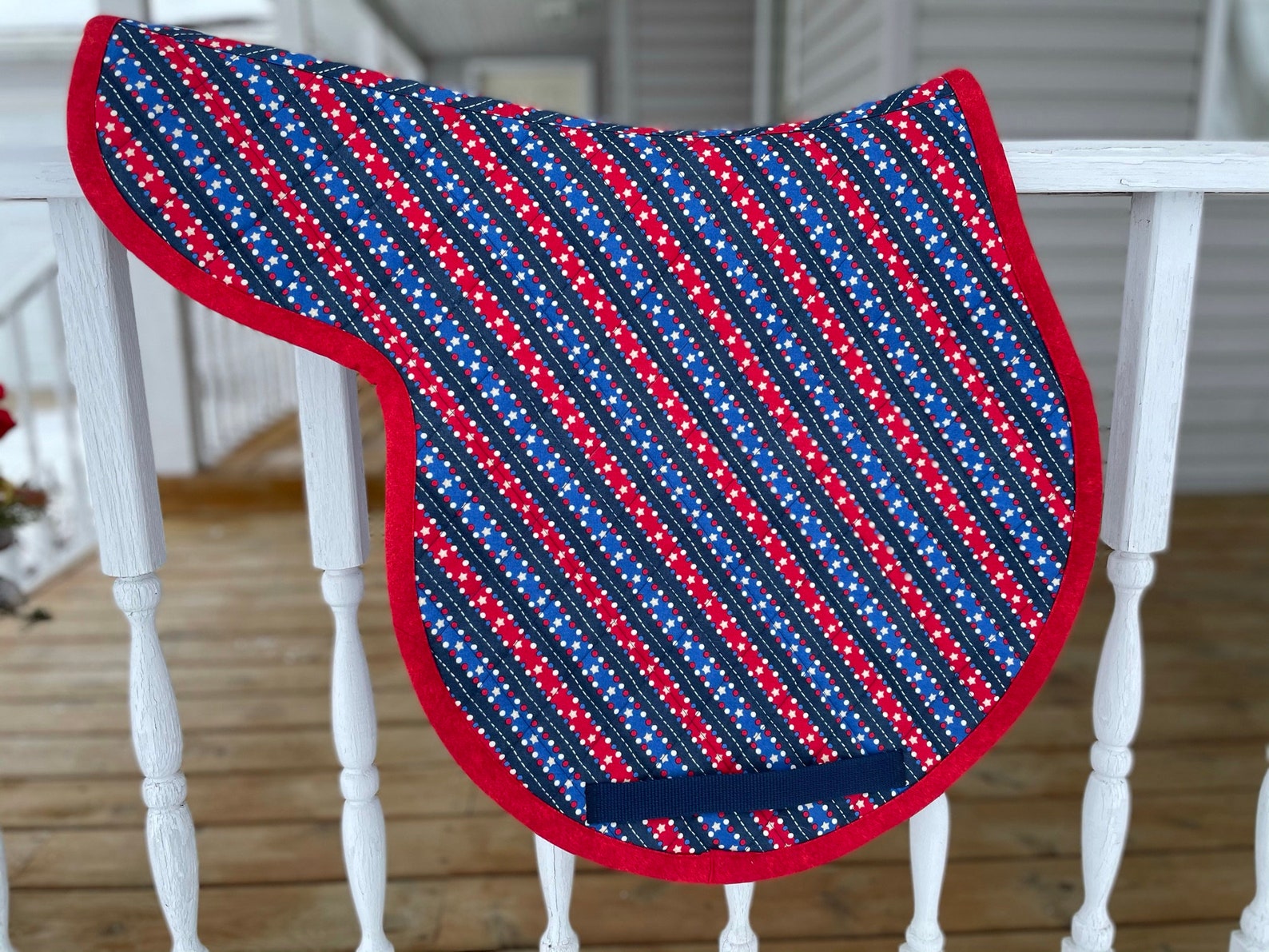 Custom Quilted Contoured All Purpose English Saddle Pad Etsy