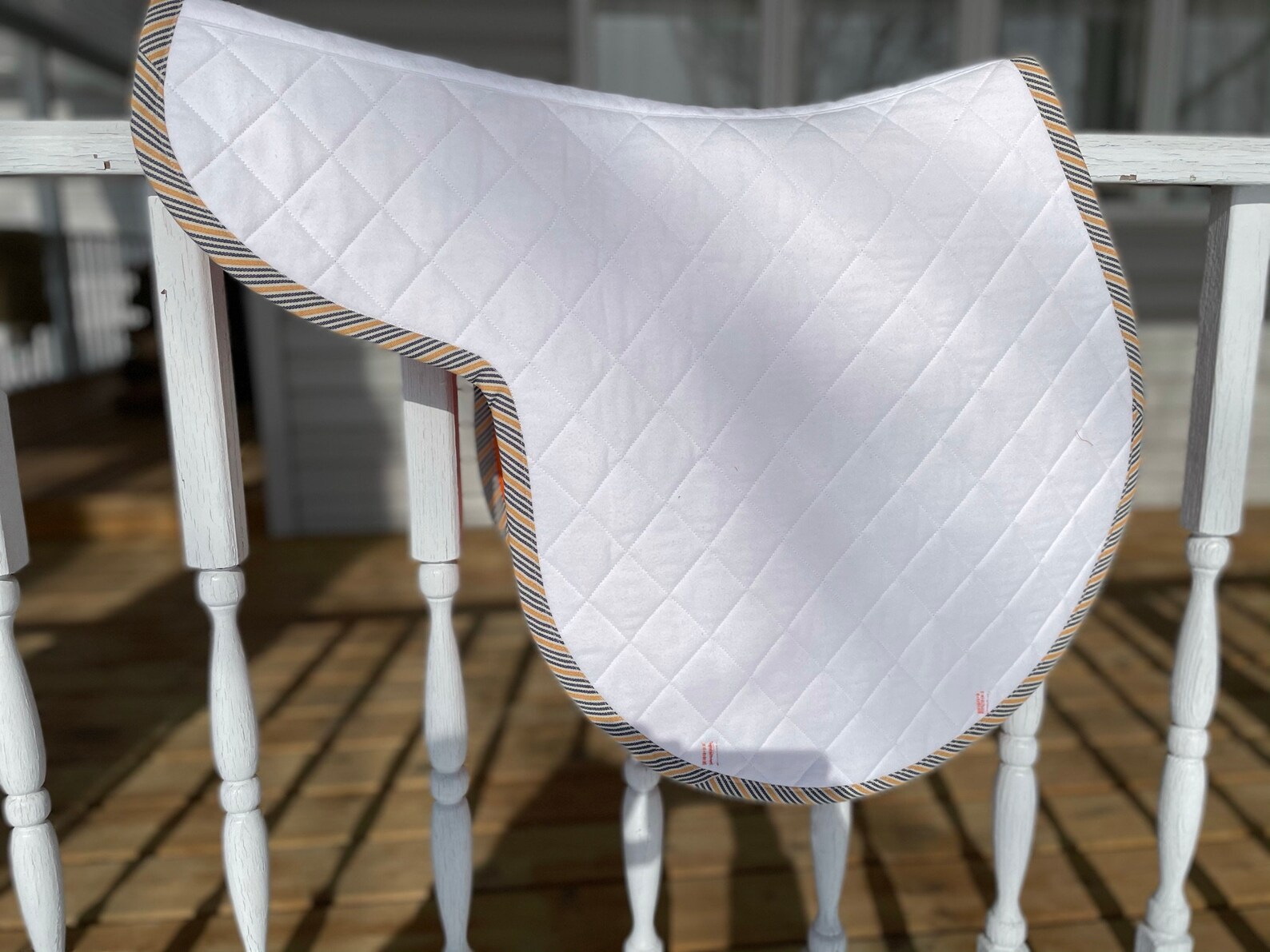 Custom Quilted Contoured All Purpose English Saddle Pad Etsy