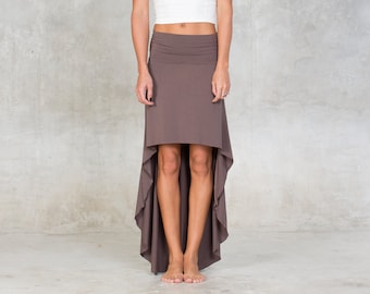 High low skirt ~ Long women skirt ~ Boho ~ Maxi skirt ~ Sati Creation
