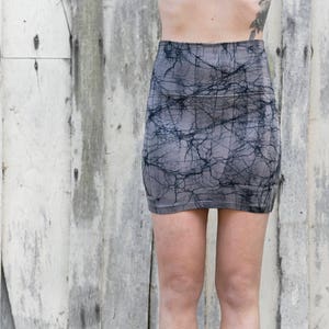 Bamboo Mini Skirt: Batik Motif, Yoga Zen Style