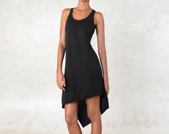 Asymmetrical Dress ~ Organic Cotton ~ Basic Dress  ~ Tank Dress ~ Summer dress ~ Organic clothing