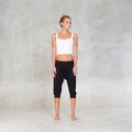 Bamboo Harem Yoga Pants: Soft Lounge Pants with Pockets