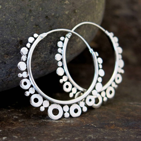 Venus Small Silver Earrings by Nishiibo