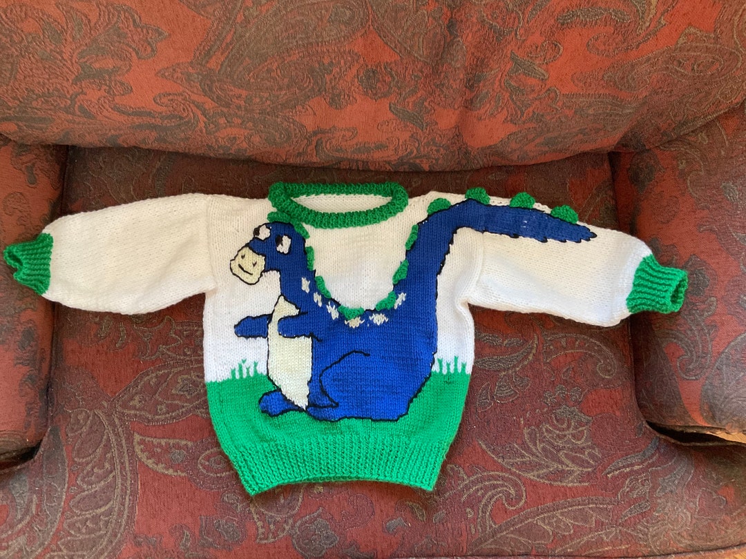 Allover Dino Sweater