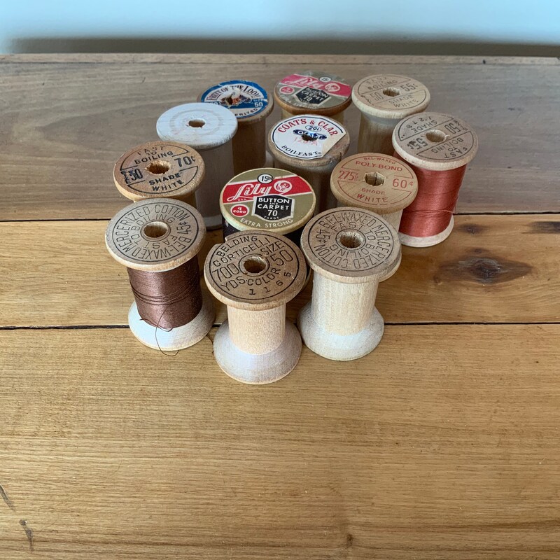 Large Wooden Spools - Etsy