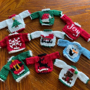 Christmas Tiny Sweaters