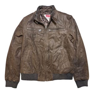 Vintage Levis Suede Leather Jacket - Etsy