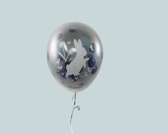 Peter Rabbit Party Balloon, Confetti Balloon, Cake Smash, Birthday Balloon, Christening, Baby Shower BAL9774
