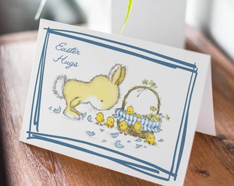 Happy Easter cards, Easter greeting cards, Easter card set, cute Easter cards    GCA9788