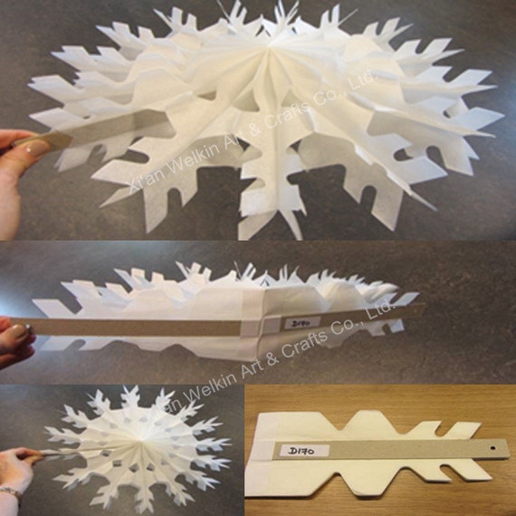 Replying to @☆jommm☆ Paper Snowflake / paper Christmas craft! #papersn