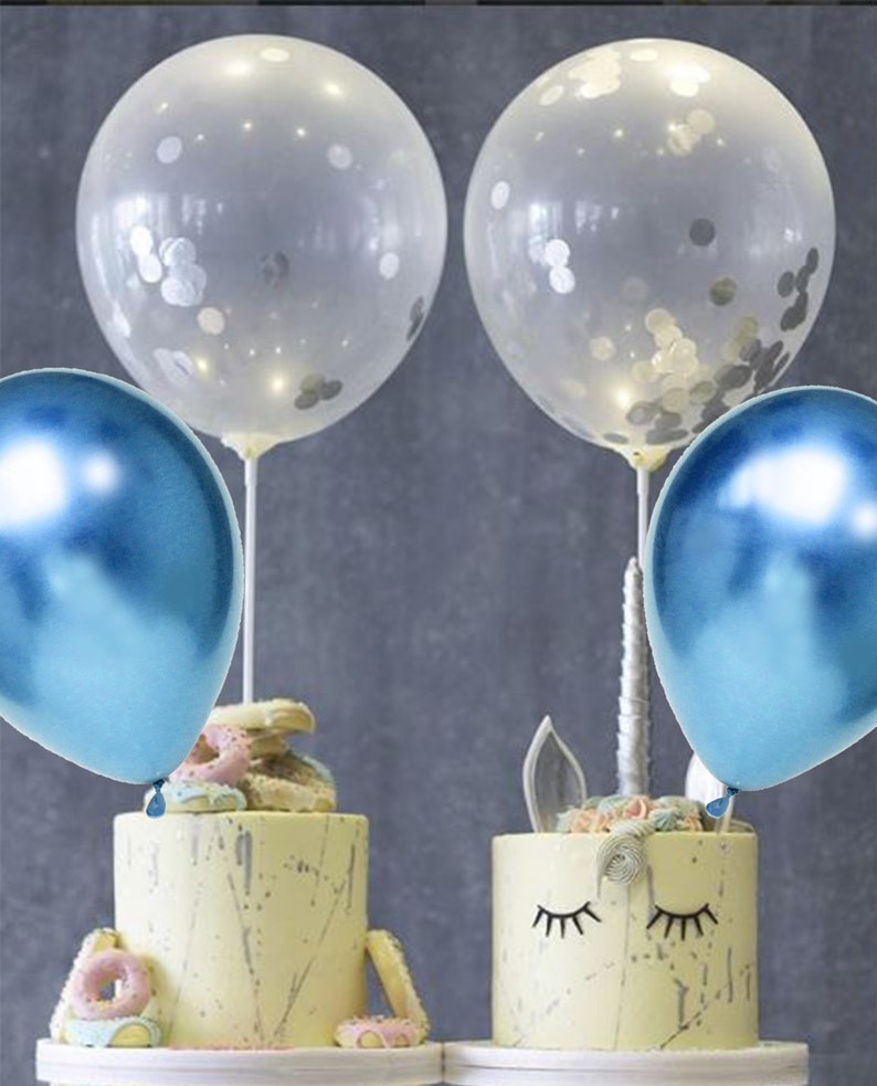 Air Balloons Wedding Engagement 25 High Shine Qualatex Chrome 11/" Latex Helium